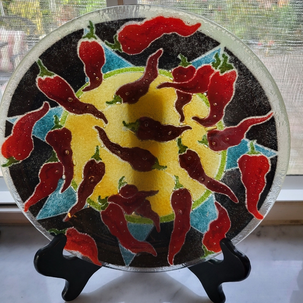 Art glass bowl